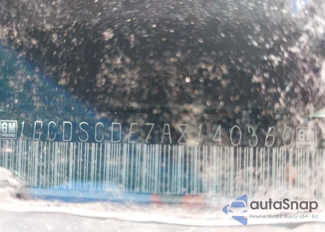 2010 Chevrolet Colorado 1Lt z USA, uszkodzony, nr VIN 1GCDSCDE7A8140360